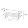 DOITOOL Bathroom Shelf over Toilet Easy Install Home Sundry Rack Non-punching Design view 2