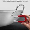 GXDHOME Standard Non-Magnetic Stainless Steel 32cm-70cm Chinese Style Round Bottom Non-Stick Pan Fast Heat Conduction,Thicken Uncoated Wok W/ 2 Loop Handles Suitable for Kitchen Use view 3