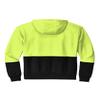 CornerStone Unisex Enhanced Visibility Fleece Pullover Hoodie | Vibrant Neon Sweatshirt for Work, Lightweight Fleece Jacket, Safety Yellow, Small view 2