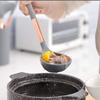 XIXIDIAN Silicone Cooking Utensil Set, 8 pcs Kitchen Utensils Set Non- Stick Heat Resistant Cookware Copper Stainless Steel Handle Cooking Tools Turner Tongs Spatula Spoon view 2