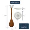 Pavilion - Ceramic Spoon Rest & Spoon Set, Kitchen Utensil Holder, Butterfly Kitchen Decor, Mothers Day Gifts For Mom, Kitchen Gadgets, 2 Count (Amazing) view 3