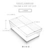 BINO | Plastic Storage Bins, Large - 12 Pack | THE HANDLER COLLECTION | Multi-Use Organizer Bins | Built-In Handle | BPA-Free | Pantry Organization | Home Organization | Fridge Organizer | Freezer Org view 3