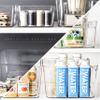 BINO | Plastic Storage Bins, X-Small - 24 Pack | THE SOHO COLLECTION | Multi-Use Organizer Bins | Built-in Handles | BPA-Free | Pantry Organization | Home Organization | Fridge Organizer | Freezer Org view 4