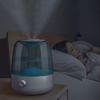 SMSOM Cool Mist Humidifier, Humidifiers for Bedroom, 4L Air Humidifiers for Large Room, Ultrasonic Cool Mist Humidifiers for Baby, 12H Work Time, White view 2