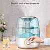 SMSOM Cool Mist Humidifier, Humidifiers for Bedroom, 4L Air Humidifiers for Large Room, Ultrasonic Cool Mist Humidifiers for Baby, 12H Work Time, White view 3