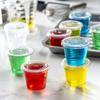 Pantry Value 5.5 oz Jello Shot Cups with Lids [200 Count] Clear Disposable Plastic Portion Containers for Snacks, Sides, Meal Prep & Sauces - Durable, Stackable, Leak-Resistant view 3