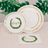 WEDDINGSTAR Disposable Paper Tableware Party Sets - Love Wreath - Serves 24 view 2
