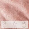 Bare Home Faux Fur Blanket - Ultra-Soft Luxurious - Cozy Warm Throw for Couch, Sofa, Chair, Bed - Fuzzy Fluffy Super Soft - Decorative Bed Blanket, 80x60 inches (Oversized, Blush) view 4