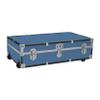 Advantus SWD5241-00 31 in. Seward Under the Bed Trunk with Wheels & Lock, Misty Blue view 1