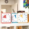 Time Timer 8 Inch Learning Center Classroom Set  60 Minute Visual Timer for Kids with Dry Erase Activity Cards for Kids Classroom, Learning Centers and Teachers Desk Clock, Primary (3-Pack) view 2
