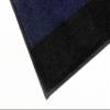 Custom Size Runner Rug Solid Border Design Roll Runner 25 Inch Wide x Your Length Size Choice Slip Skid Resistant Rubber Back Cut to Size (Navy Blue Black, 16 ft x 25 in) view 3