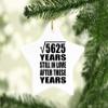 Designsify Christmas Tree Decoration, 75th Anniversary Square Root of 5625 Years Still in Love, Star Ornament, Gifts for Birthday Valentines Mom Mothers Fathers Day Party, to Men Women Him Her view 2