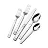 Fitz & Floyd Fitz and Floyd Everyday Bistro Band Silverware 45piece service for eight, Gray, (5266452) view 1