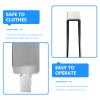 1pc Door Hook Hanging Hook Back Door Hanger Storage Hook Towel Hooks Organizer Hooks Double Sides Hooks Punch- Hook Bathroom Hanger Glass Door Hanger view 2