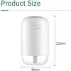 SMSOM Mini Portable Humidifiers, Cool Mist Humidifiers, Quiet Ultrasonic Humidifier for Bedroom, Baby Room, Plant, Car, Easy to Clean, LED Night Light (Color : Black) view 2