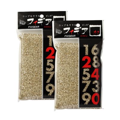 (Kamenoko-Tawashi) Kamenokoushi Nishio Shoten Figure Square Gold Set of 2