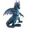 AB Tools Blue Standing Dragon Resin Fantasy Sculpture Statue House Ornament Figurine view 1