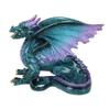 AB Tools Blue Dragon Lying Resin Fantasy Sculpture Statue House Home Ornament Figurine view 1