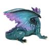 AB Tools Blue Dragon Lying Resin Fantasy Sculpture Statue House Home Ornament Figurine view 2