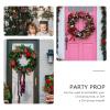 TOYANDONA 10pcs Decorative Fake Leaves for Christmas Wreaths Vivid Xmas Ornament Adornment for Home Parties and Festive Decor view 4