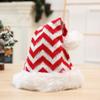 Ruluti 3pcs Santa Hat Unisex Christmas Hats Xmas Holiday Cap Extra Thicken Classic Santa Hats for Party Christmas view 2