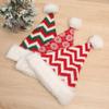 Ruluti 3pcs Santa Hat Unisex Christmas Hats Xmas Holiday Cap Extra Thicken Classic Santa Hats for Party Christmas view 4