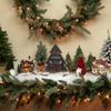 10" Tree Shaped Tis the Season to be Jolly Christmas Sign view 2