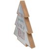 10" Tree Shaped Tis the Season to be Jolly Christmas Sign view 4