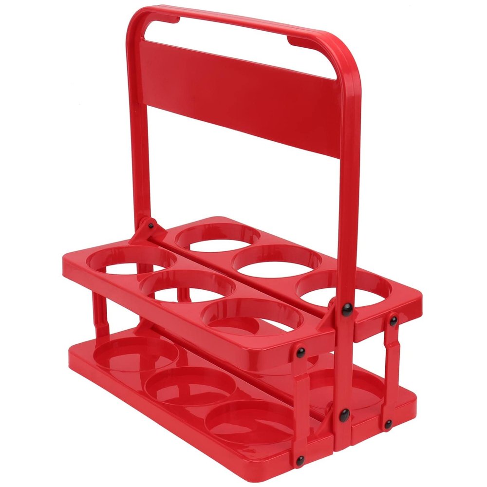 Hemobllo Beer Bottle Basket Carrier Lightweight Portable Beer Rack for Easy Storage and Transport for Housewarming and Outdoor Gatherings