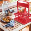 Hemobllo Beer Bottle Basket Carrier Lightweight Portable Beer Rack for Easy Storage and Transport for Housewarming and Outdoor Gatherings view 2