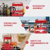 Hemobllo Beer Bottle Basket Carrier Lightweight Portable Beer Rack for Easy Storage and Transport for Housewarming and Outdoor Gatherings view 3