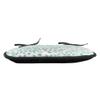 Ambesonne Leaf Chair Seating Cushion Set of 4, Pattern Leafage Branches Silhouette Nature Theme Foliage Forest, Anti-Slip Seat Padding for Kitchen & Patio, 16"x16", Sage Green Turquoise view 3