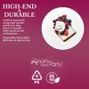 Disposable Plastic Plates with Rim Design, Organic Round Dinnerware Bulk Order for Wedding, Birthday & All Occasions (White, 7.5" Salad Plates (120 Plates)) view 3