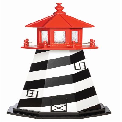 5' St. Augustine Replica Wood Lighthouse, Revolving Light