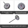 MIRRO 5in Stainless Steel Meat Thermometer view 2
