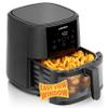ChefmanTurboTouch Easy View Air Fryer, The Most Convenient AndHealthyWayToCook Oil-Free, Watch Food Cook To Crispy And Low-Calorie Finish Through Convenient Window, 8 Qt view 2