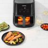 ChefmanTurboTouch Easy View Air Fryer, The Most Convenient AndHealthyWayToCook Oil-Free, Watch Food Cook To Crispy And Low-Calorie Finish Through Convenient Window, 8 Qt view 4