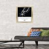 Trends International NBA San Antonio Spurs - Logo 21 Wall Poster, 14.725" x 22.375", Gold Framed Version view 2