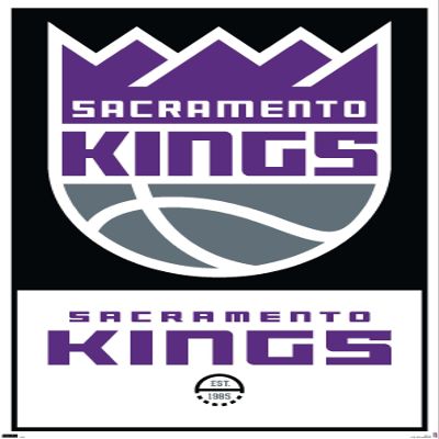 Trends International NBA Sacramento Kings - Logo 21 Wall Poster, 22.375" x 34", Unframed Version