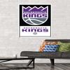Trends International NBA Sacramento Kings - Logo 21 Wall Poster, 22.375" x 34", Unframed Version view 2