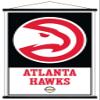 Trends International NBA Atlanta Hawks - Logo 21 Wall Poster, 22.375" x 34", Print and Black Hanger Bundle view 1