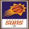 Trends International NBA Phoenix Suns - Logo 21 Wall Poster, 22.375" x 34", Bronze Framed Version view 1
