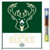 Trends International NBA Milwaukee Bucks - Logo 21 Wall Poster, 22.375" x 34", Poster & Clip Bundle view 1