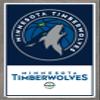 Trends International NBA Minnesota Timberwolves - Logo 21 Wall Poster, 14.725" x 22.375", Barnwood Framed Version view 1