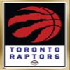 Trends International NBA Toronto Raptors - Logo 21 Wall Poster, 14.725" x 22.375", Gold Framed Version view 1