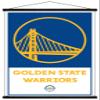 Trends International NBA Golden State Warriors - Logo 21 Wall Poster, 22.375" x 34", Premium Print and Black Hanger Bundle view 1