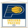 Trends International NBA Indiana Pacers - Logo 21 Wall Poster, 22.375" x 34", Print and Beechwood Hanger Bundle view 1