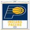 Trends International NBA Indiana Pacers - Logo 21 Wall Poster, 22.375" x 34", Print and Beechwood Hanger Bundle view 3