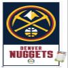 Trends International NBA Denver Nuggets - Logo 21 Wall Poster, 22.375" x 34", Premium Poster & Mount Bundle view 1