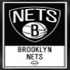 Trends International NBA Brooklyn Nets - Logo 21 Wall Poster, 14.725" x 22.375", Black Framed Version view 1
